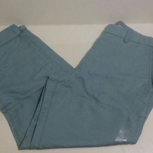 Linen Crop Pants